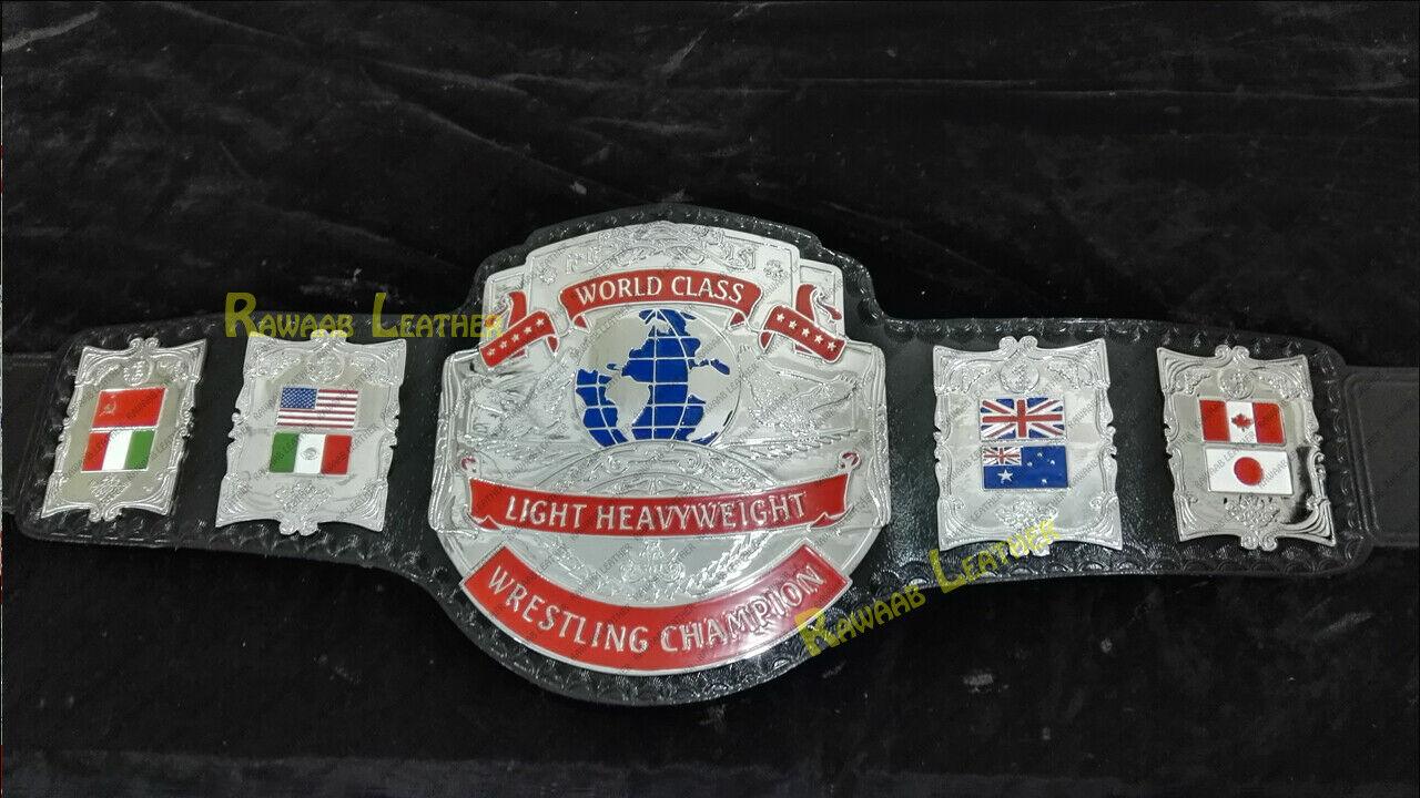 WCWA LIGHT HEAVYWEIGHT Zinc Championship Belt