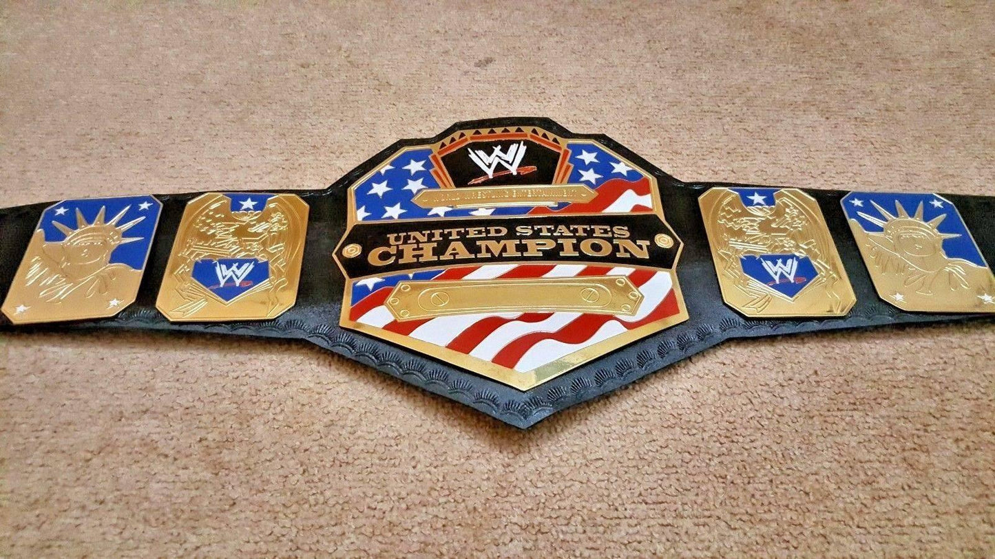 WWE UNITED STATES Brass Championship Title Belt
