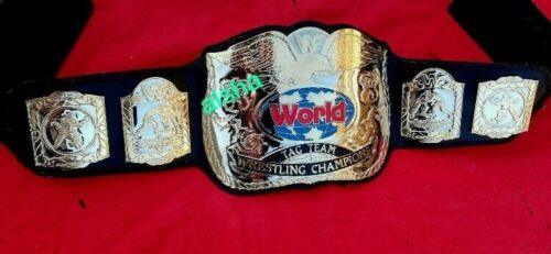 WWF WORLD TAG TEAM DUAL PLATED Zinc Championship Belt