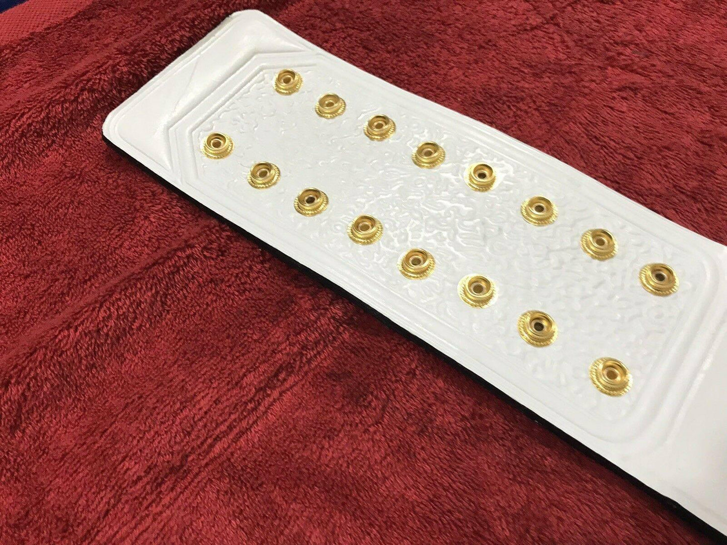 WWF WINGED EAGLE WHITE Brass Championship Title Belt