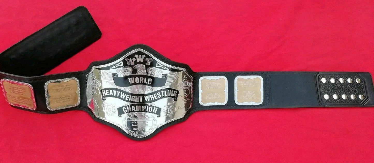 WWF HULK HOGAN 84 24K GOLD Championship Belt