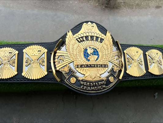 WWF Winged Eagle Heavyweight Championship Belt – Dual Plated CNC Replica