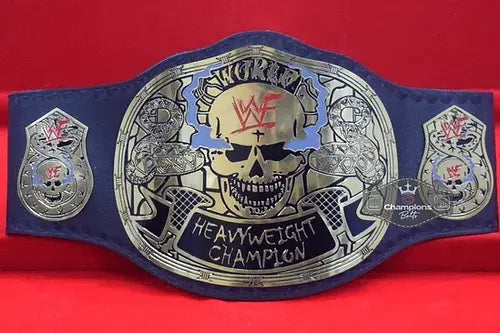 WWF Smoking Skull Title Championship Belt