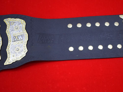 AEW World Heavyweight Wrestling Double Layer Championship Belt