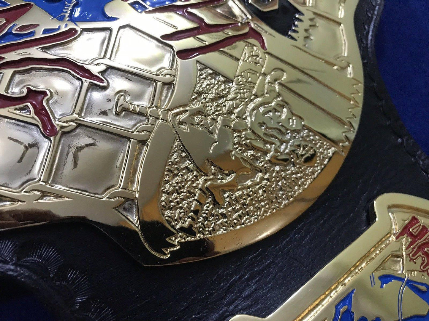 ECW WORLD HEAVYWEIGHT 24K GOLD Championship Belt