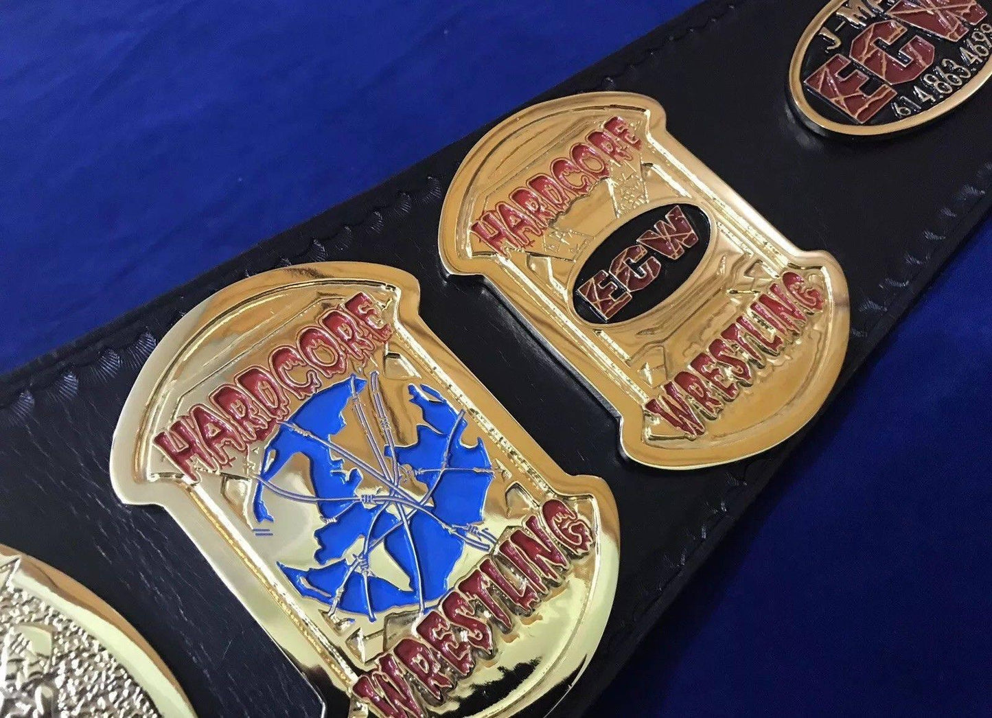 ECW WORLD HEAVYWEIGHT 24K GOLD Championship Belt