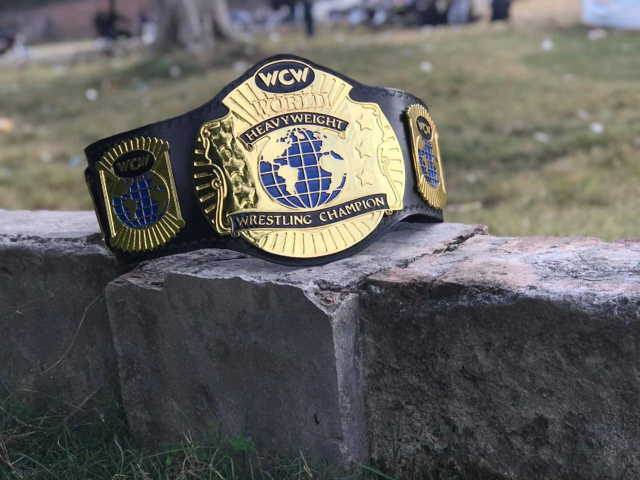 WCW WORLD TAG TEAM 24K GOLD Championship Belt