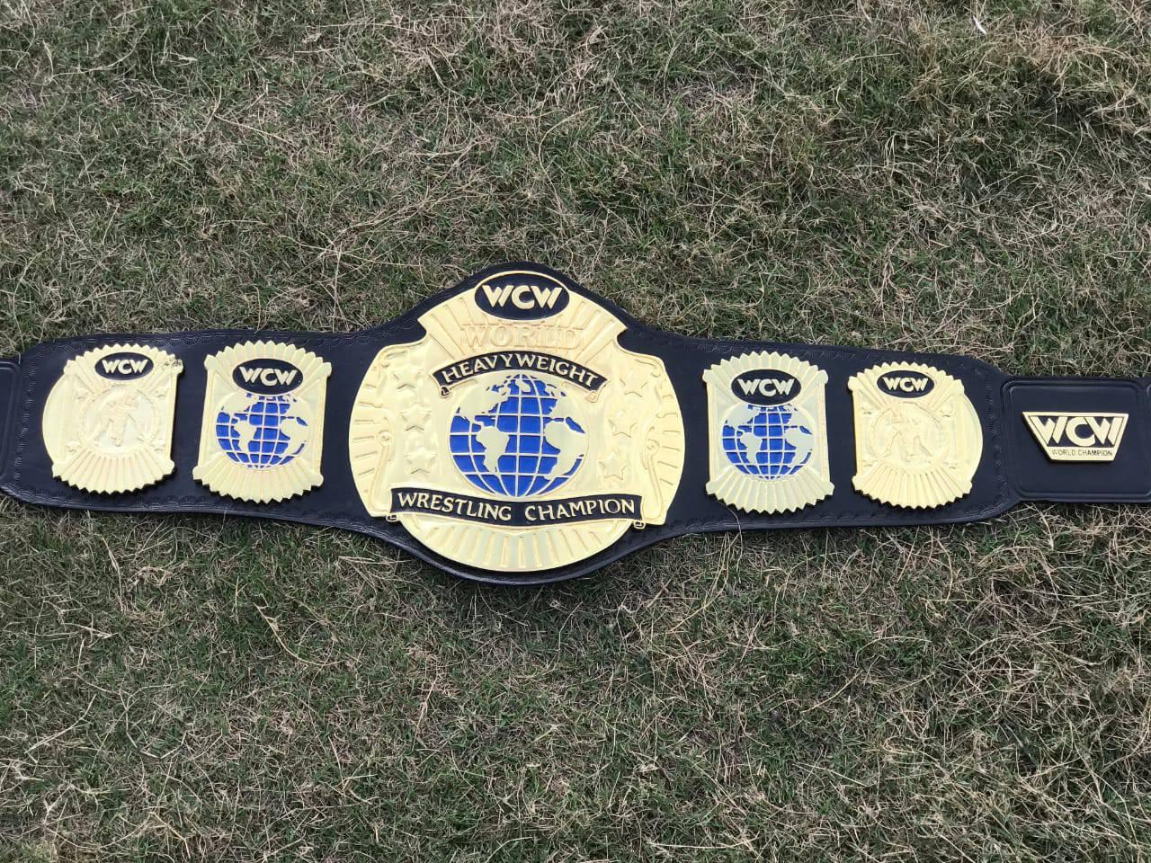 WCW WORLD TAG TEAM 24K GOLD Championship Belt