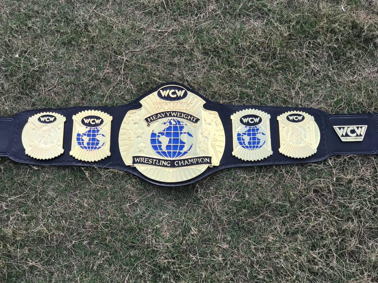 WCW WORLD TAG TEAM 24K GOLD Championship Belt
