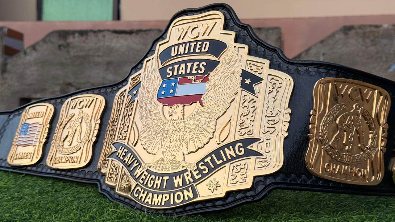 WCW Premium United States Heavyweight HD CNC Championship Belt