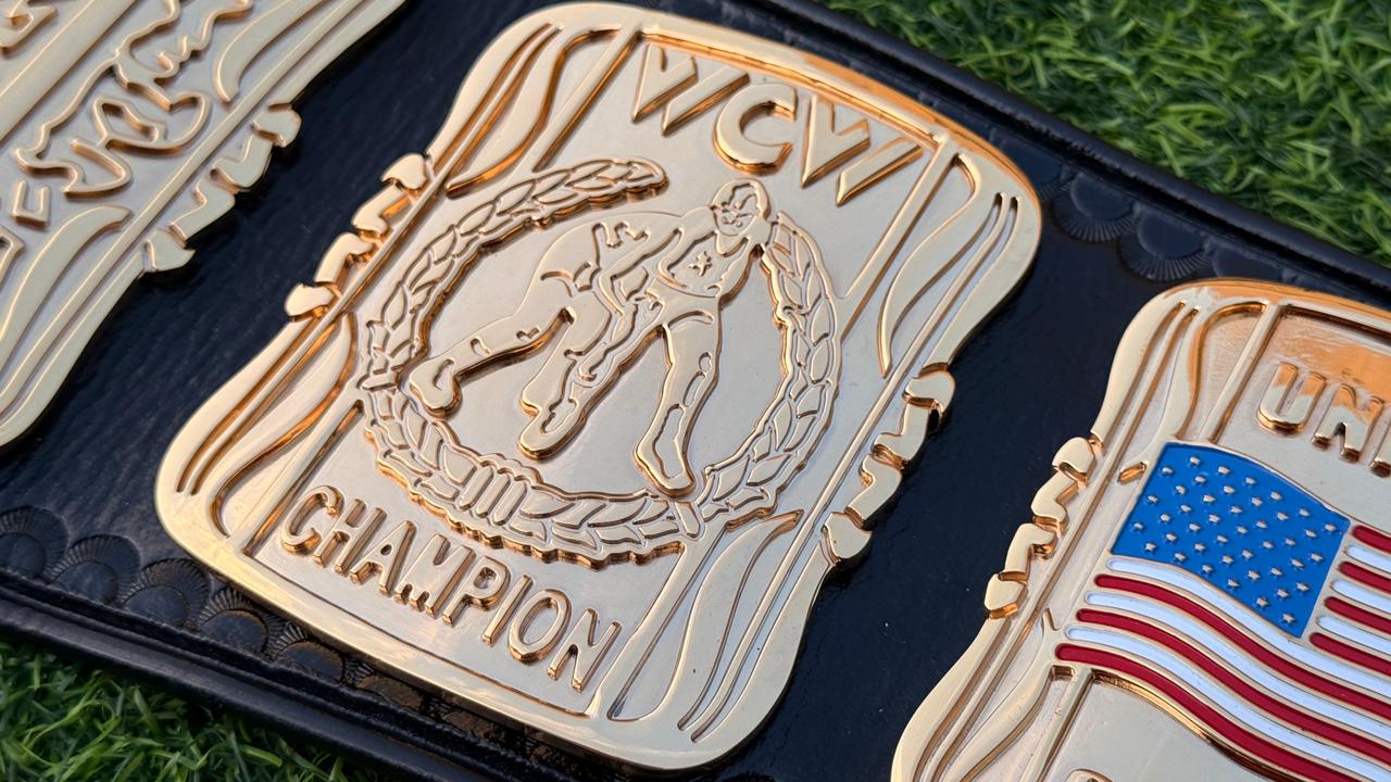 WCW Premium United States Heavyweight HD CNC Championship Belt