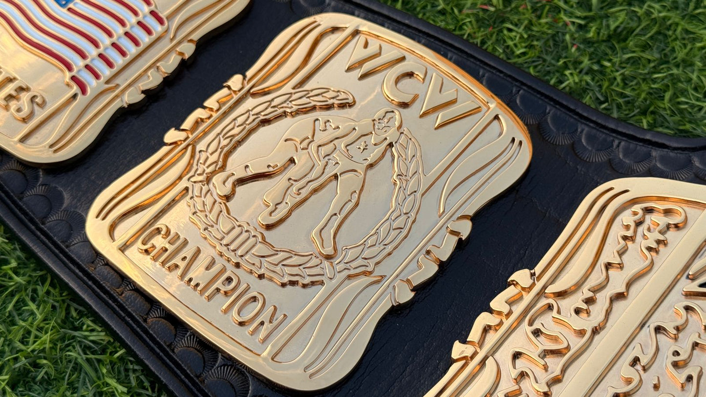 WCW Premium United States Heavyweight HD CNC Championship Belt