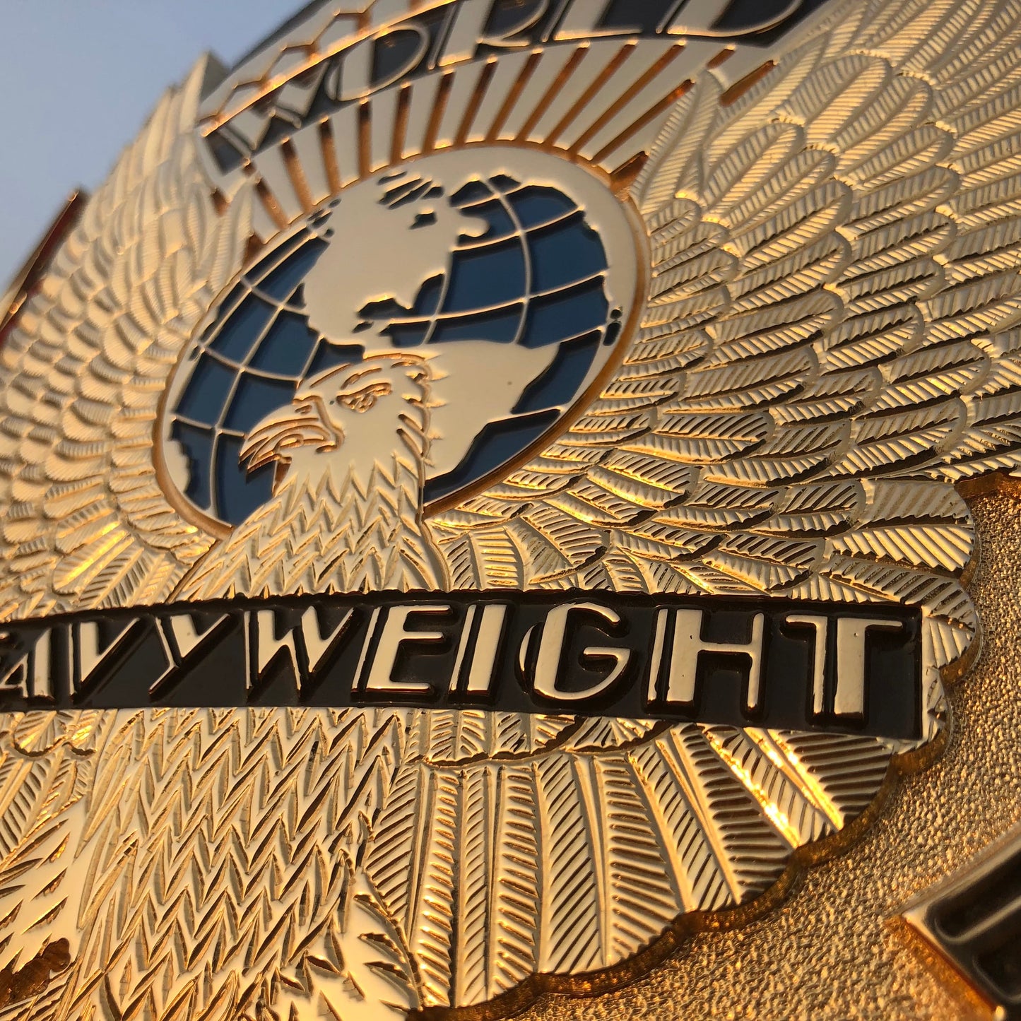 WWF Premium Winged Eagle CNC Championship Belt