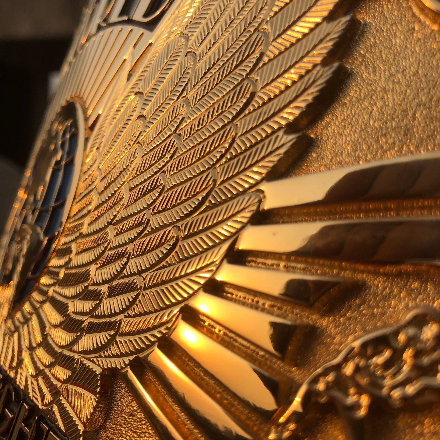 WWF Premium Winged Eagle CNC Championship Belt