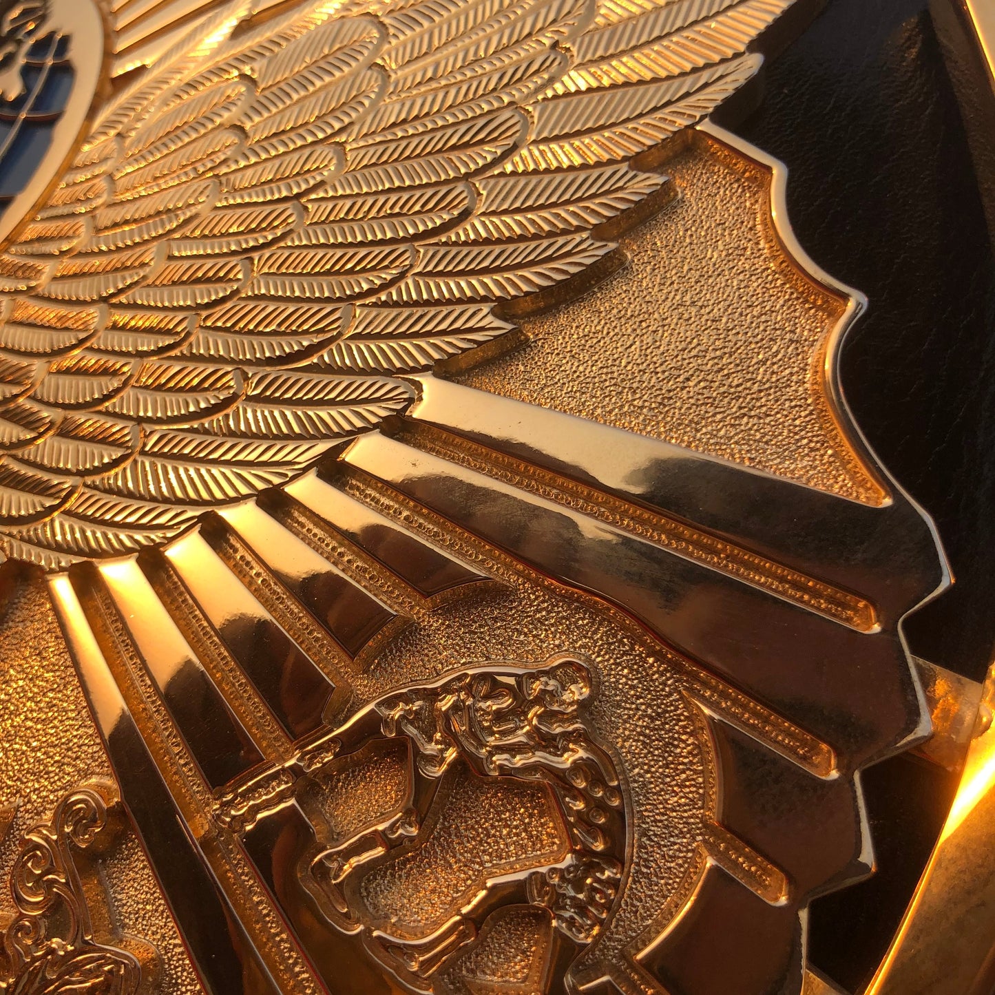 WWF Premium Winged Eagle CNC Championship Belt