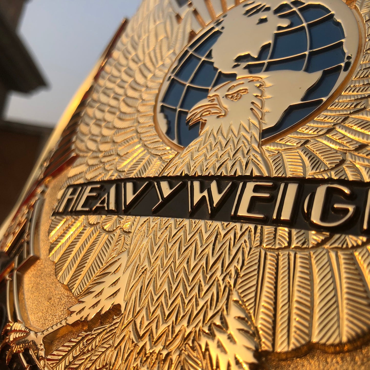 WWF Premium Winged Eagle CNC Championship Belt