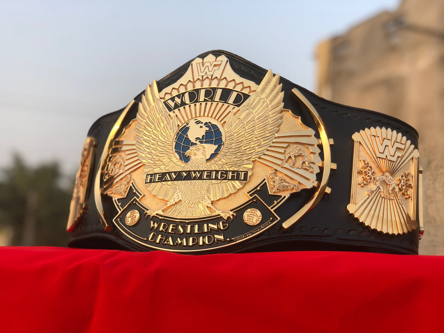 WWF Premium Winged Eagle CNC Championship Belt