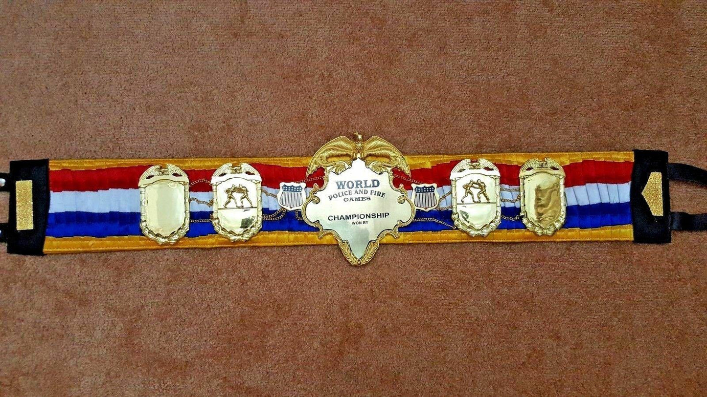 RING MAGAZINE BOXING Title Belt