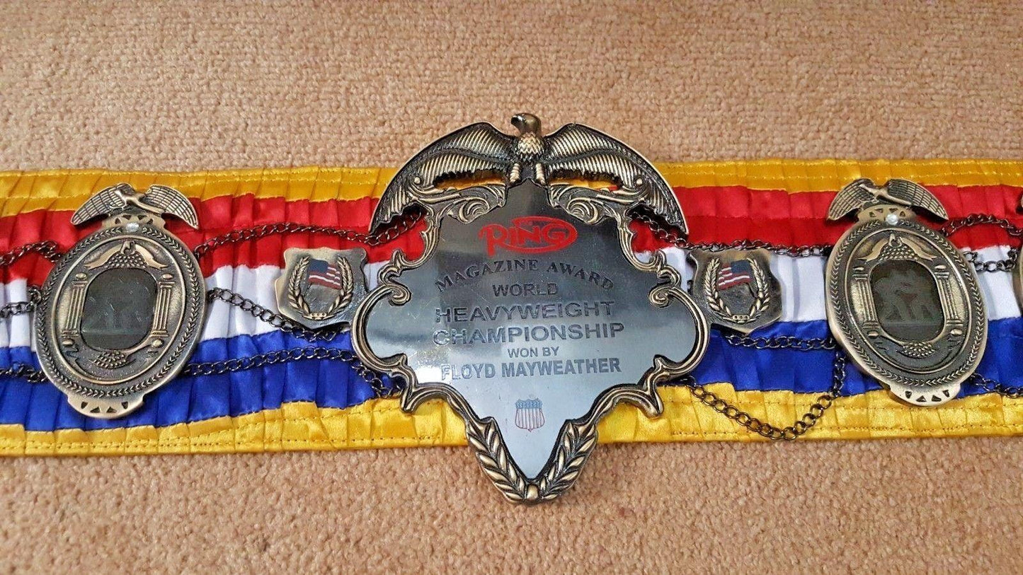 RING MAGAZINE WORLD HEAVYWEIGHT BOXING Championship Belt
