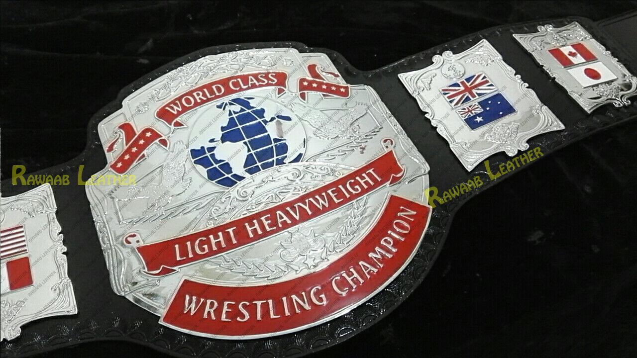 WCWA LIGHT HEAVYWEIGHT Zinc Championship Belt