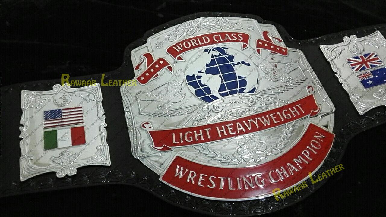 WCWA LIGHT HEAVYWEIGHT Zinc Championship Belt