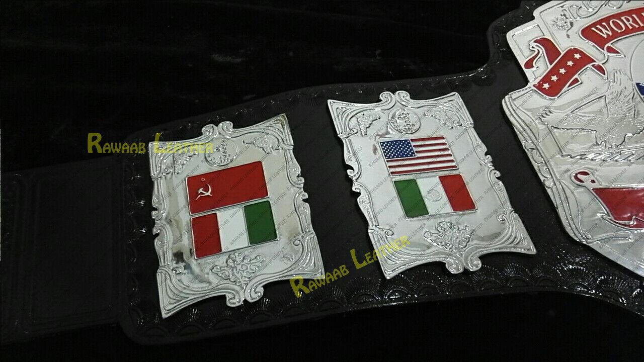 WCWA LIGHT HEAVYWEIGHT Zinc Championship Belt