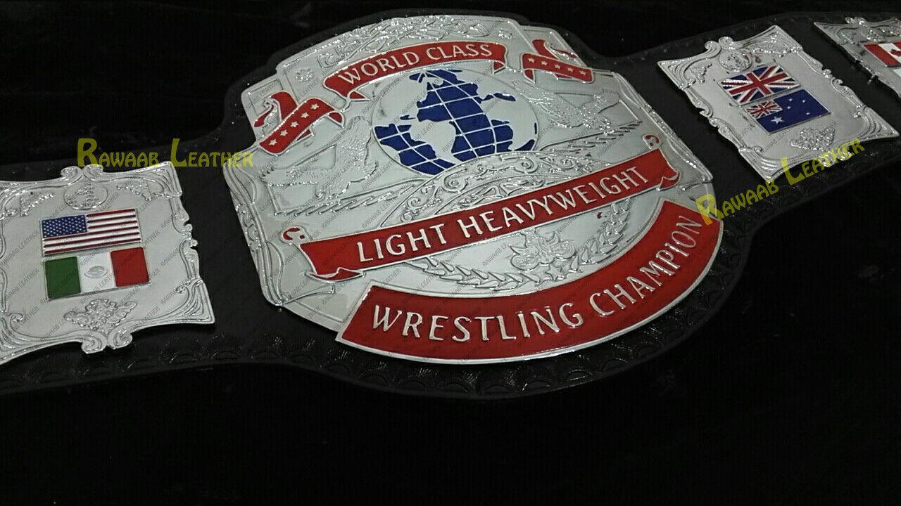 WCWA LIGHT HEAVYWEIGHT Zinc Championship Belt