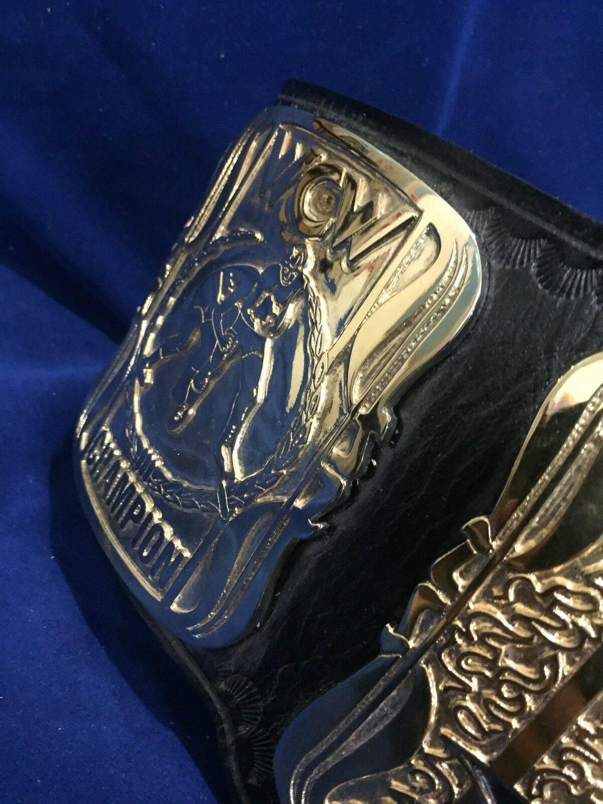 WCW US HEAVYWEIGHT 24K GOLD Zinc Championship Belt