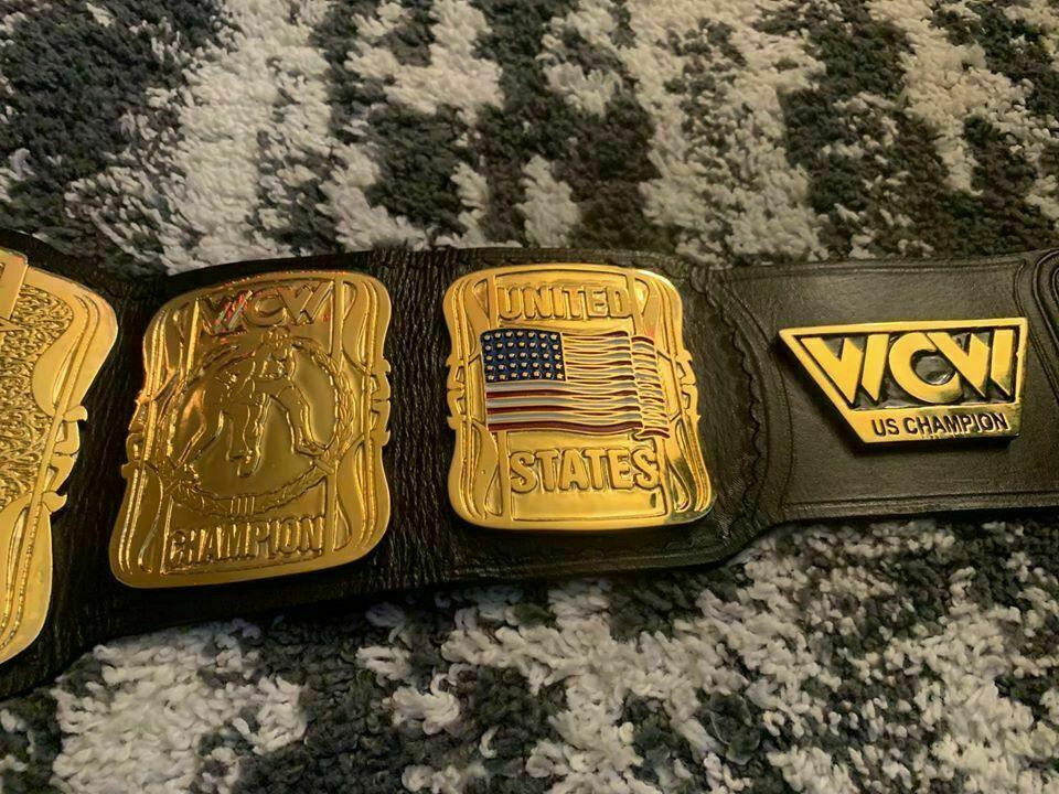 WCW UNITED STATES HEAVYWEIGHT Zinc Championship Belt