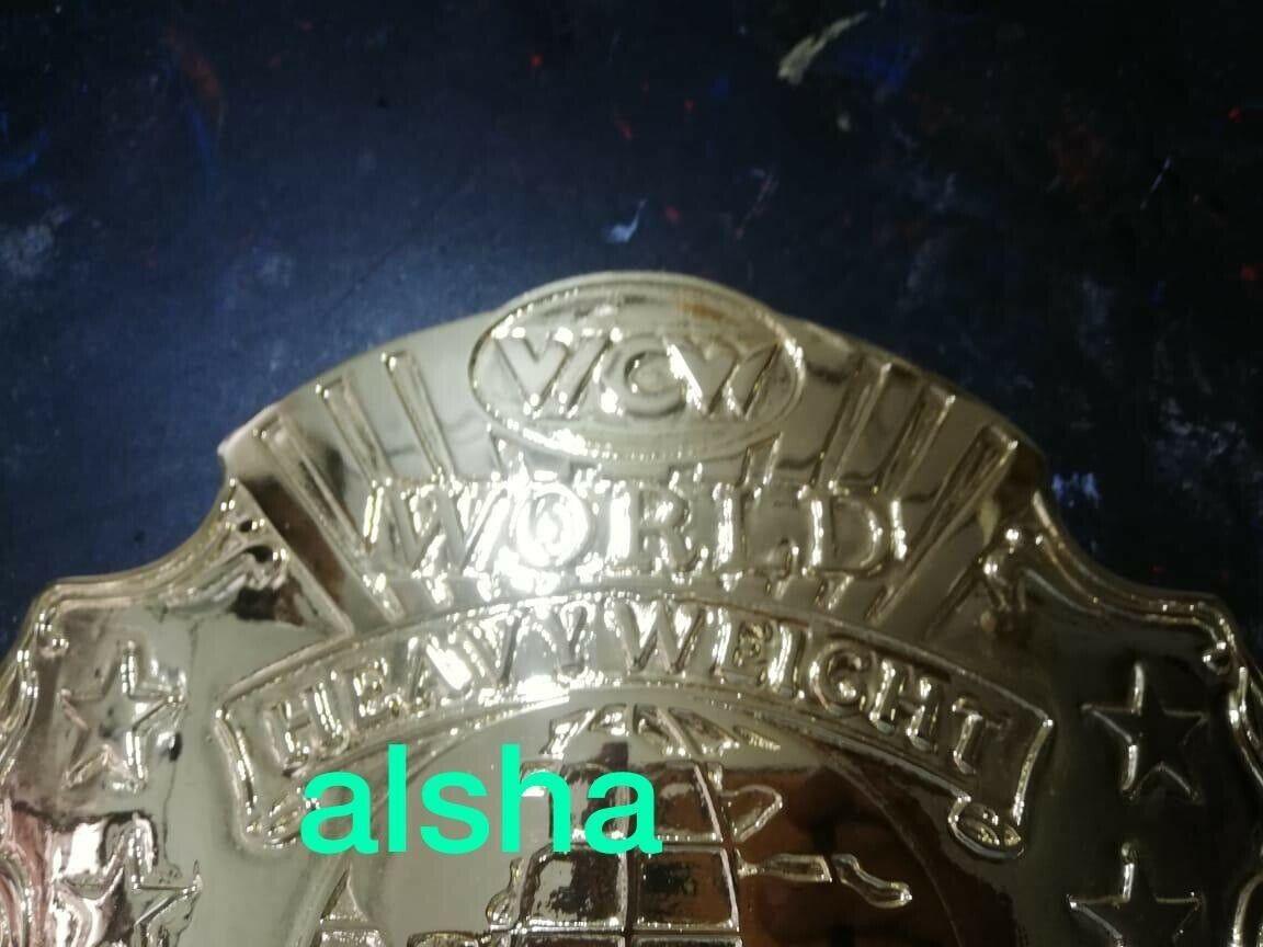 WCW HEAVYWEIGHT Zinc Championship Belt