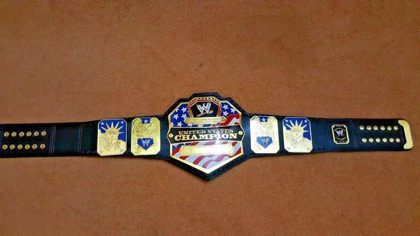 WWE UNITED STATES Brass Championship Title Belt