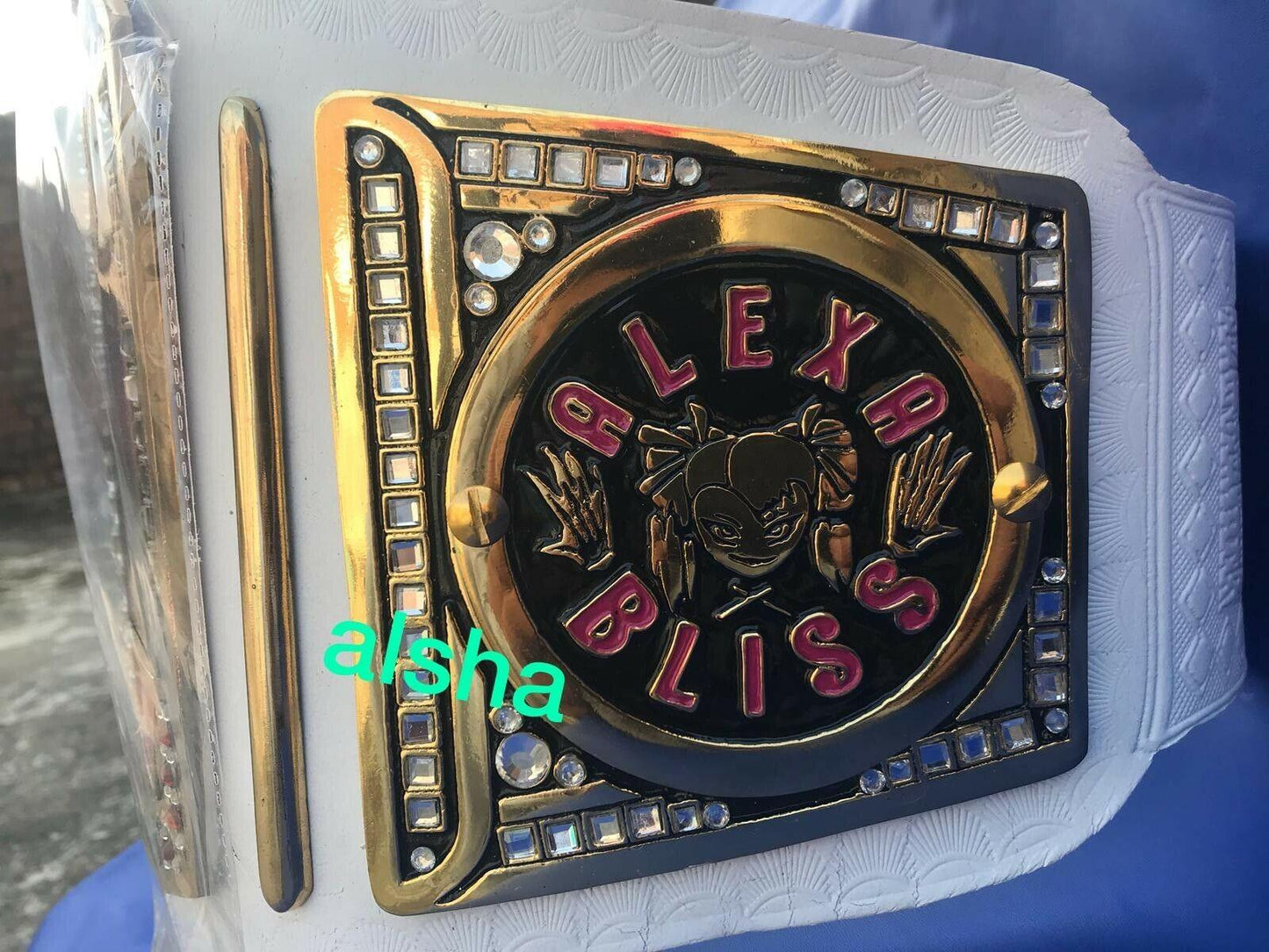 WWE RAW WOMENS Zinc Championship Belt