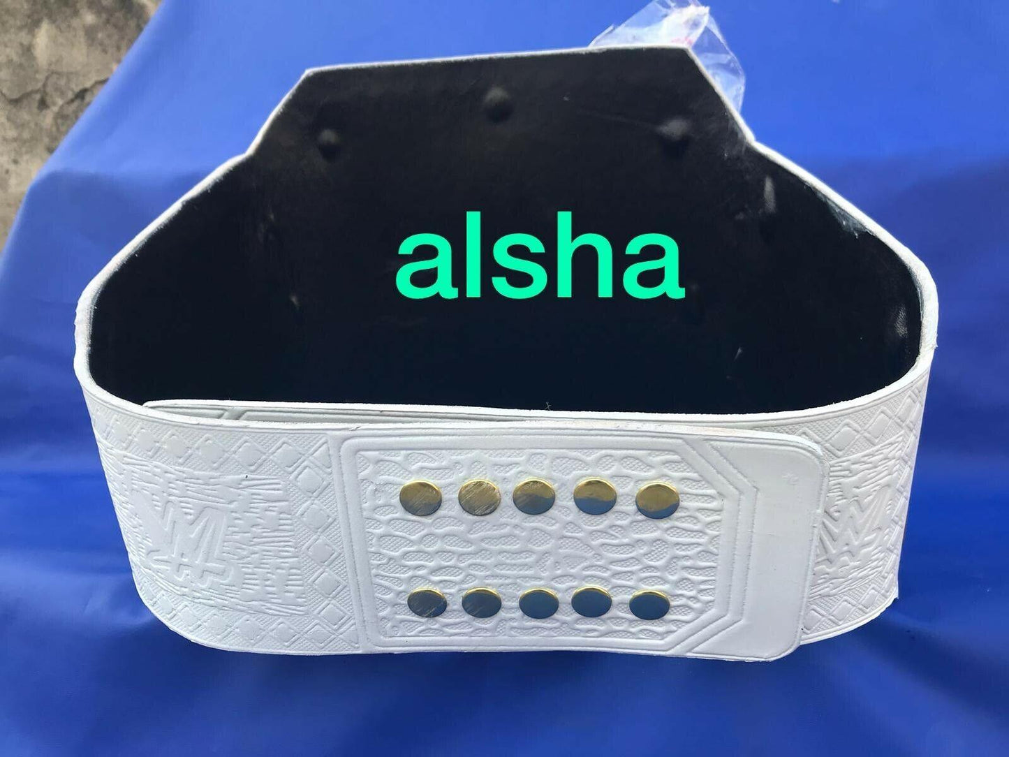 WWE RAW WOMENS Zinc Championship Belt