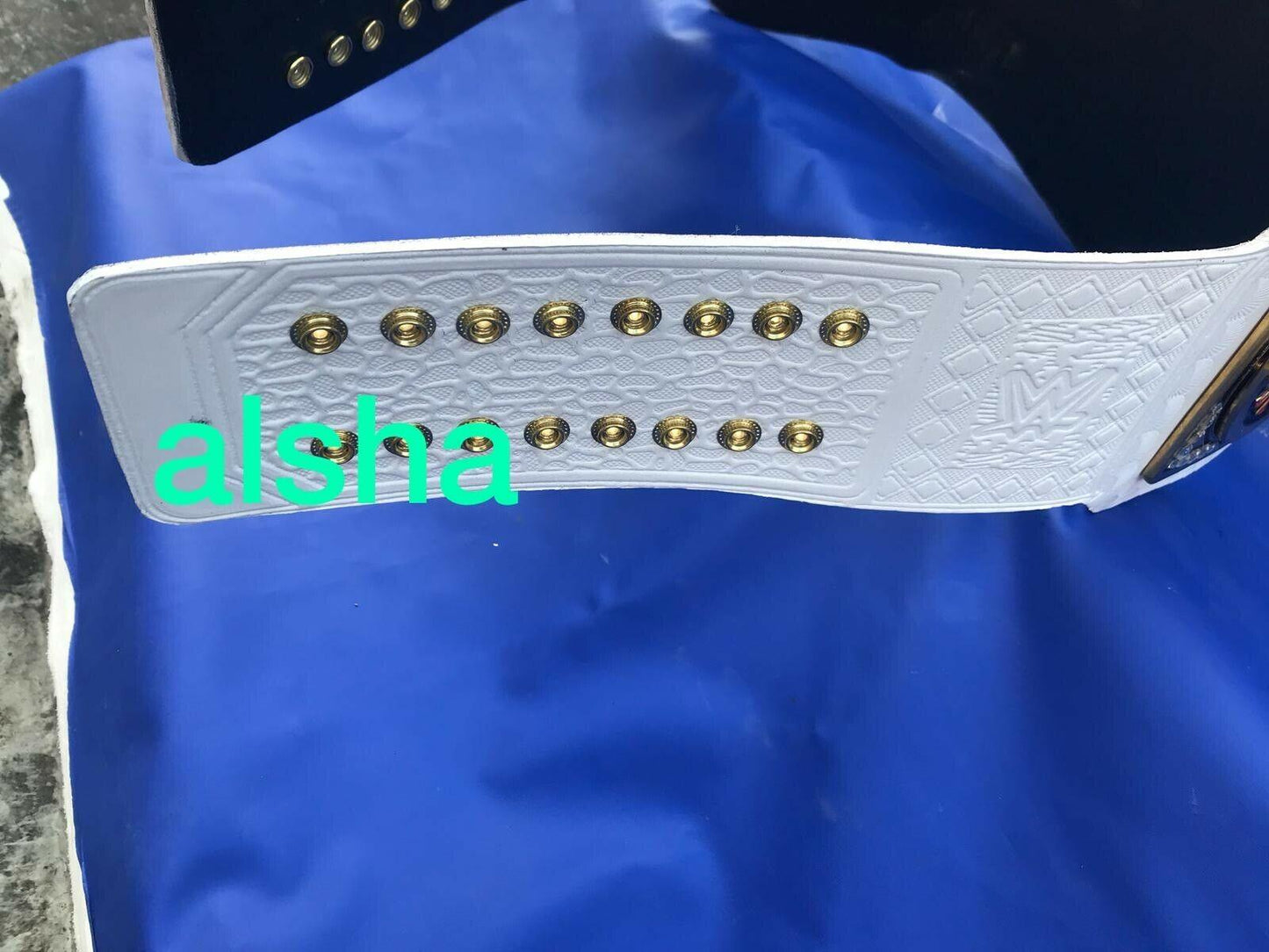 WWE RAW WOMENS Zinc Championship Belt