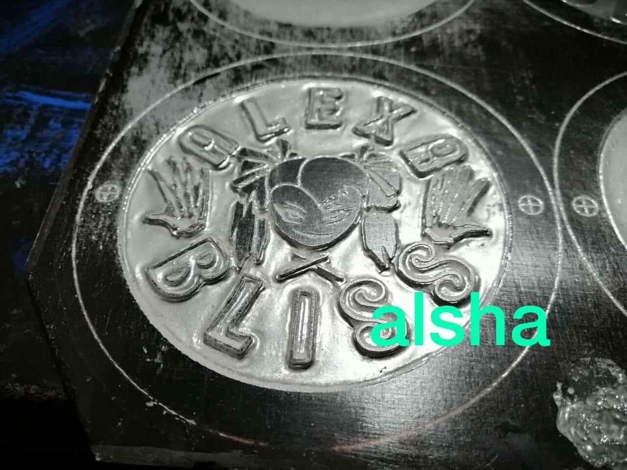 WWE RAW WOMENS Zinc Championship Belt