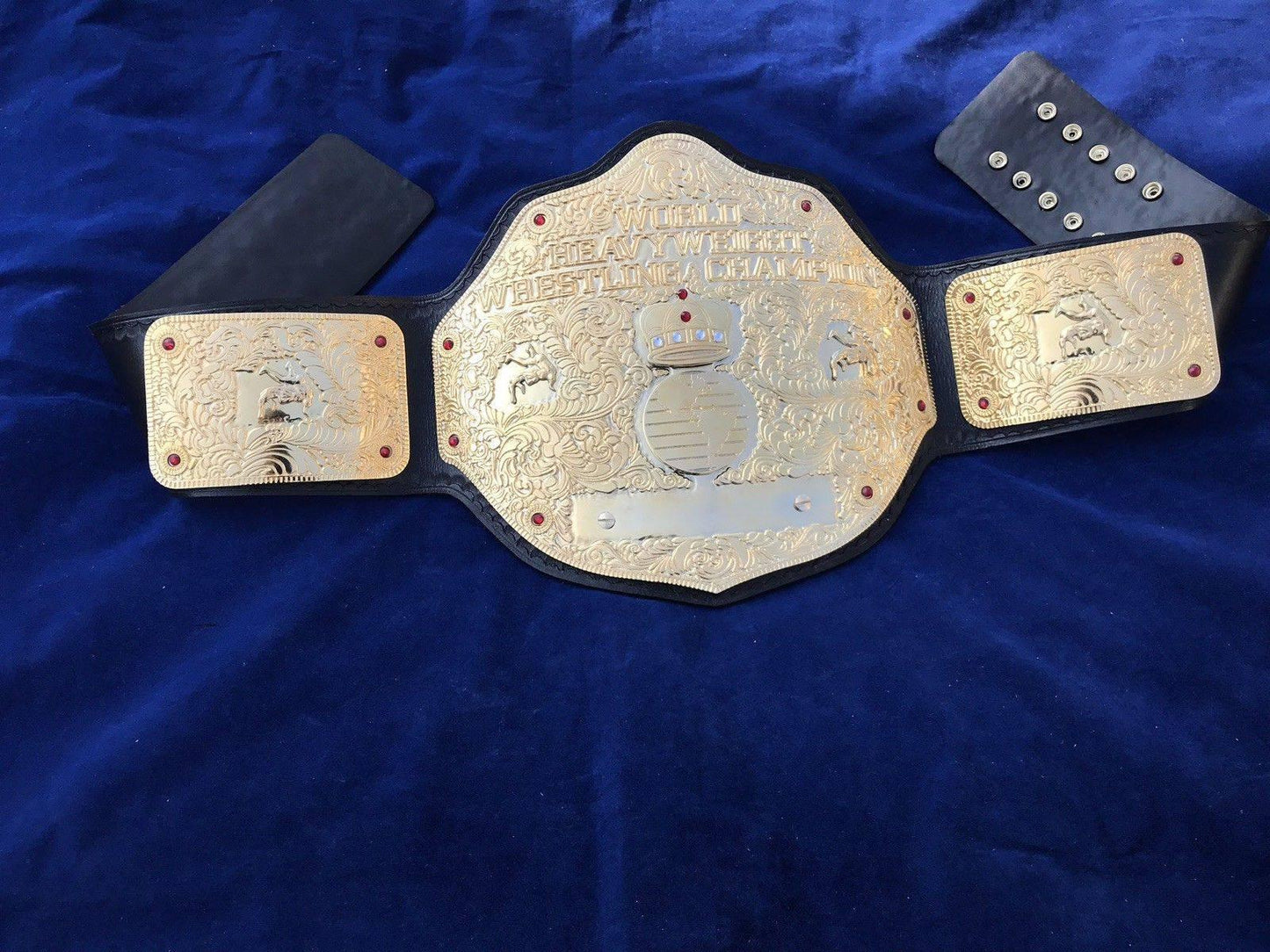 WWE BIG GOLD DUAL PLATED 24K GOLD Championship Belt