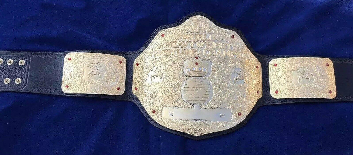 WWE BIG GOLD DUAL PLATED 24K GOLD Championship Belt
