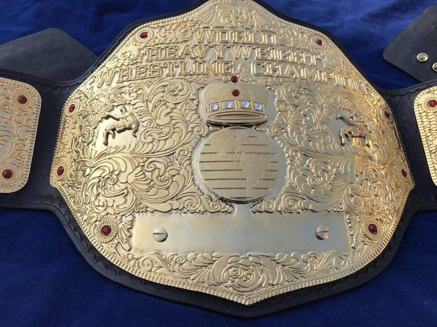 WWE BIG GOLD DUAL PLATED 24K GOLD Championship Belt