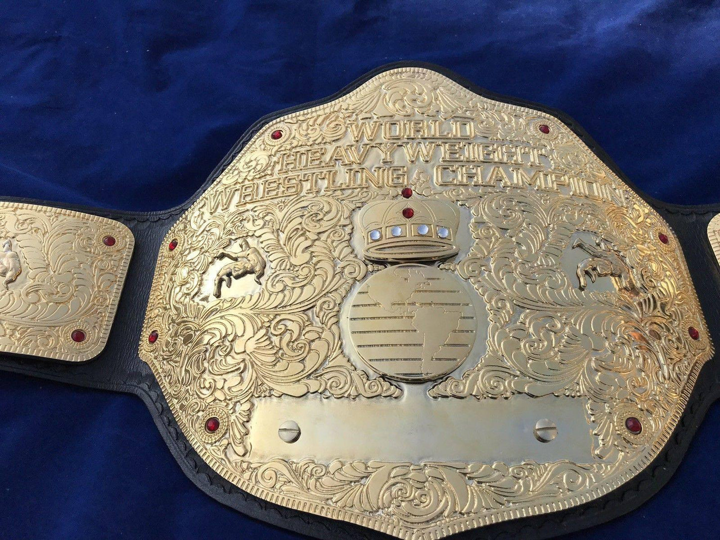 WWE BIG GOLD DUAL PLATED 24K GOLD Championship Belt