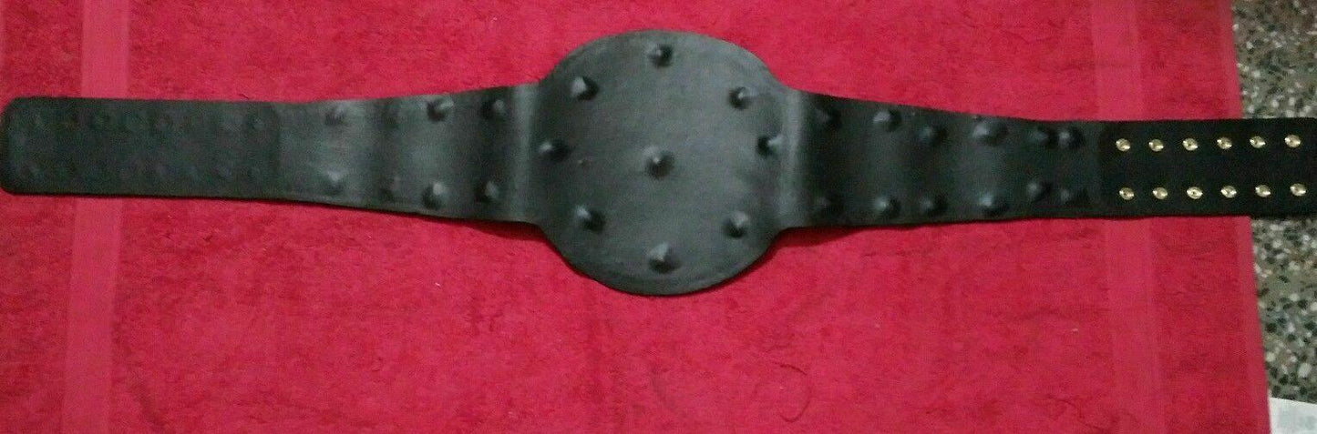 WWF BIG EAGLE ATTITUDE ERA BLOCK LOGO Zinc Championship Title Belt