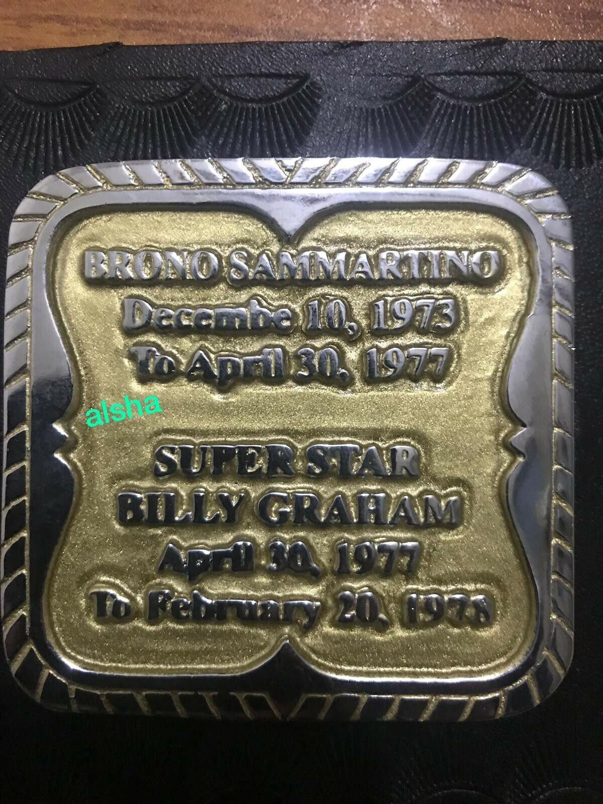 WWF HULK HOGAN 84 Zinc Championship Belt