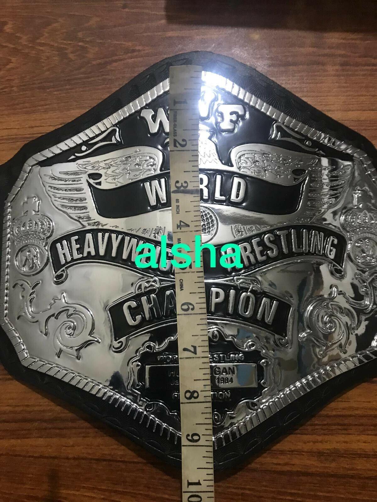 WWF HULK HOGAN 84 Zinc Championship Belt