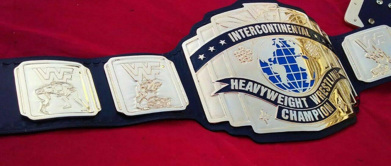 WWF INTERCONTINENTAL 24K GOLD Championship Belt