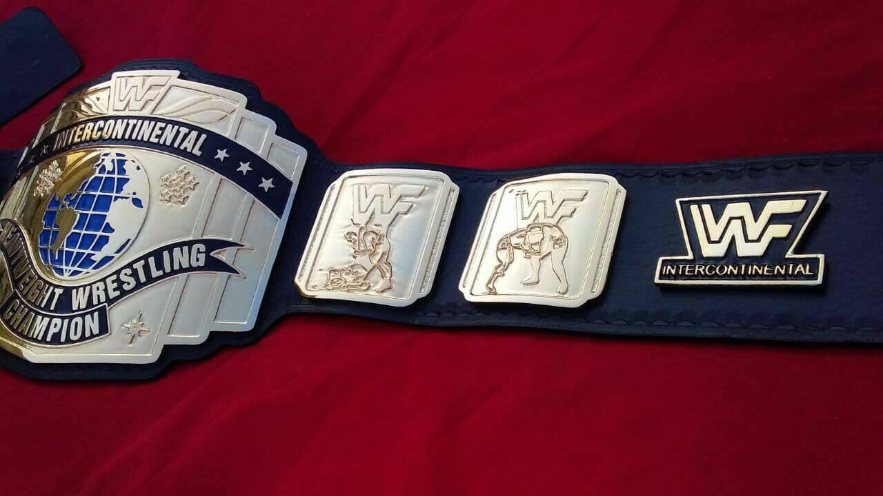 WWF INTERCONTINENTAL 24K GOLD Championship Belt