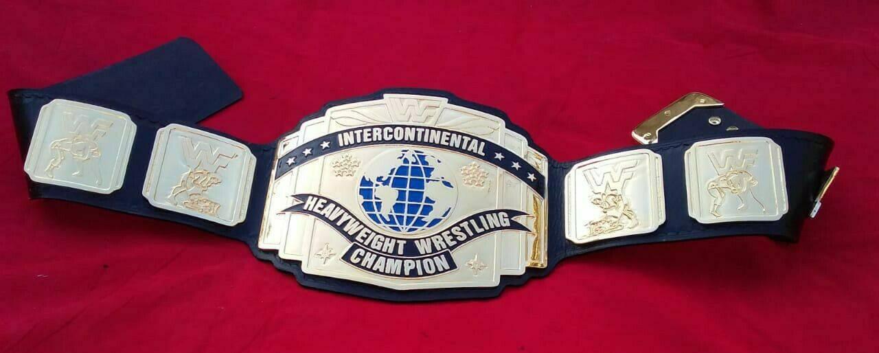 WWF INTERCONTINENTAL 24K GOLD Championship Belt