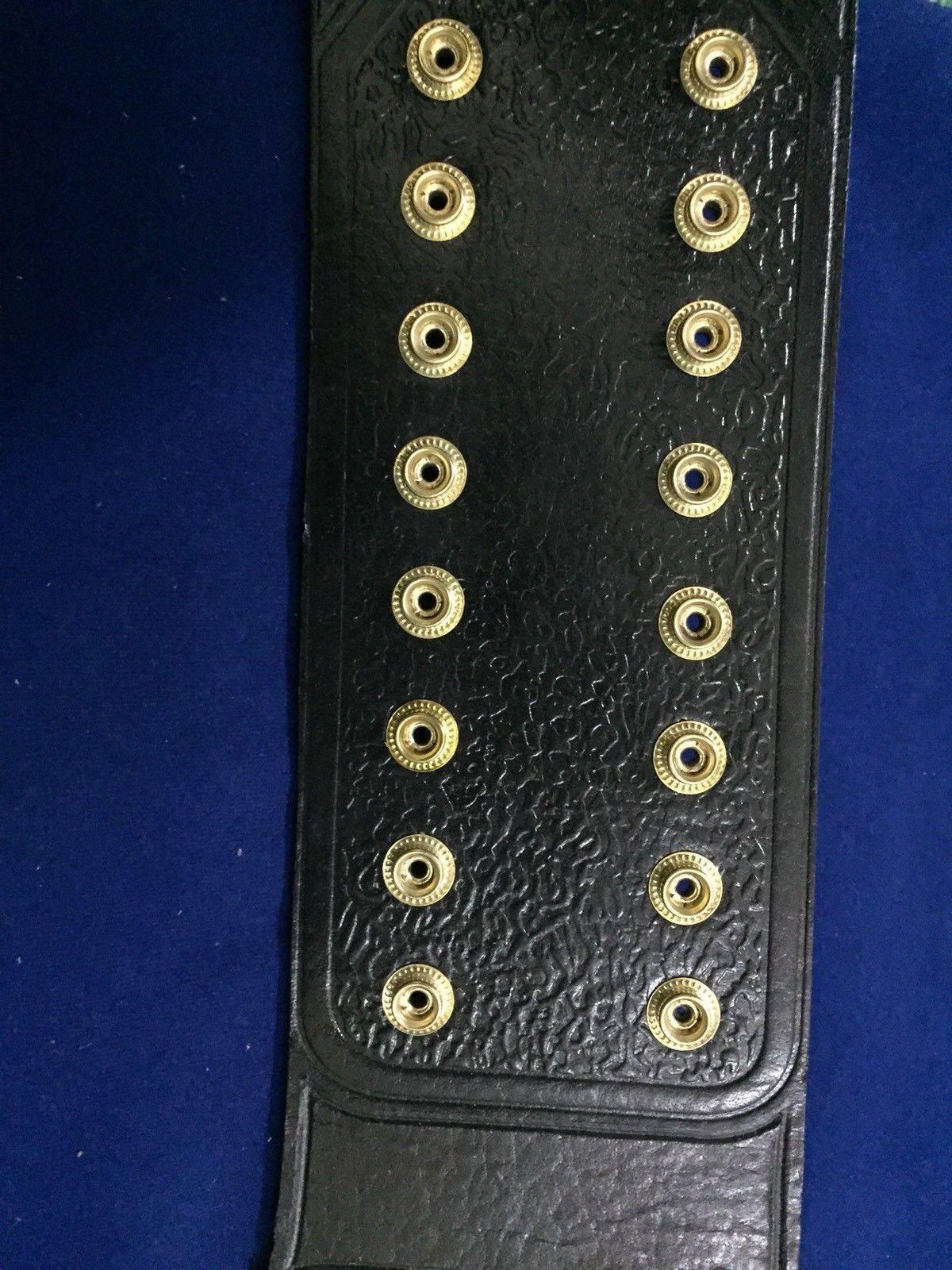 WWF INTERCONTINENTAL OVAL 24K GOLD Championship Belt