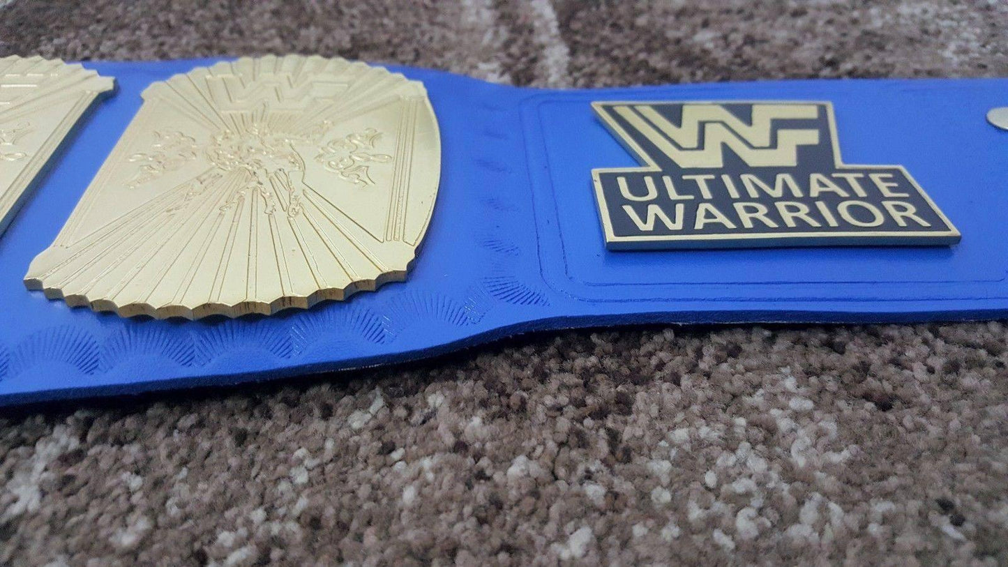 WWF ULTIMATE WARRIOR WINGED EAGLE Brass Championship Title Belt