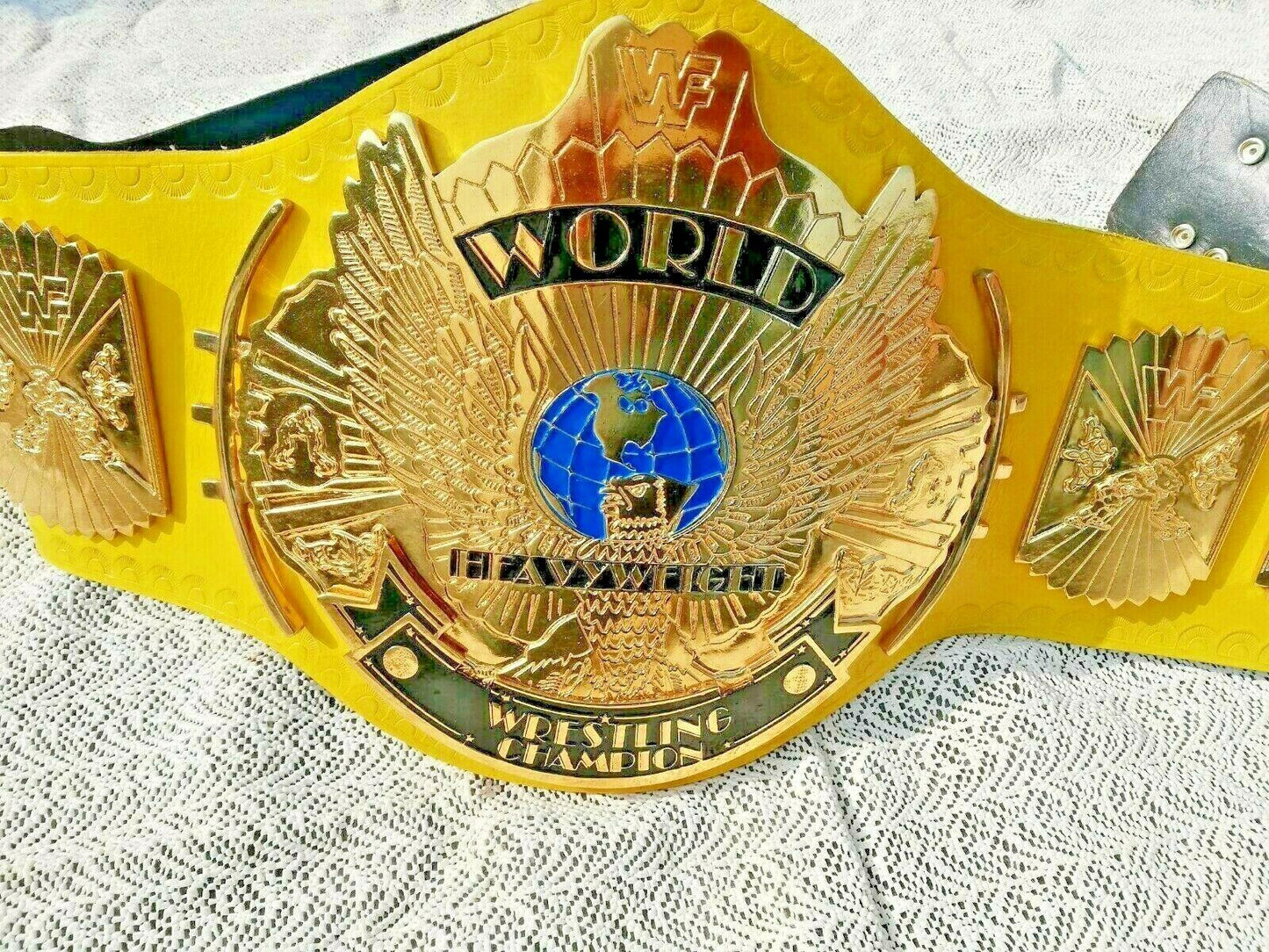 WWF WINGED EAGLE ULTIMATE WARRIOR Zinc Championship Belt