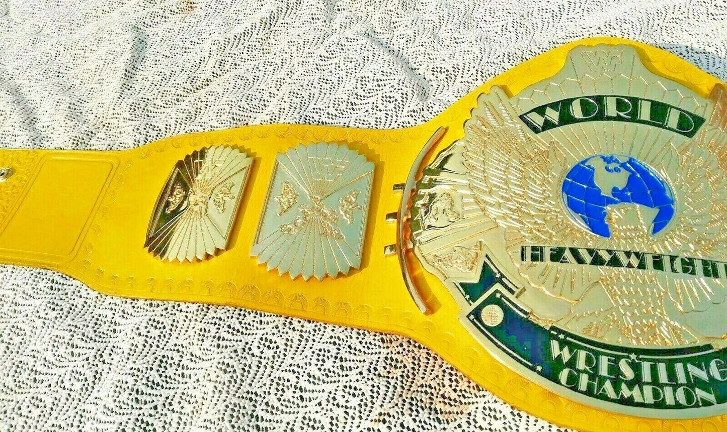 WWF WINGED EAGLE ULTIMATE WARRIOR Zinc Championship Belt