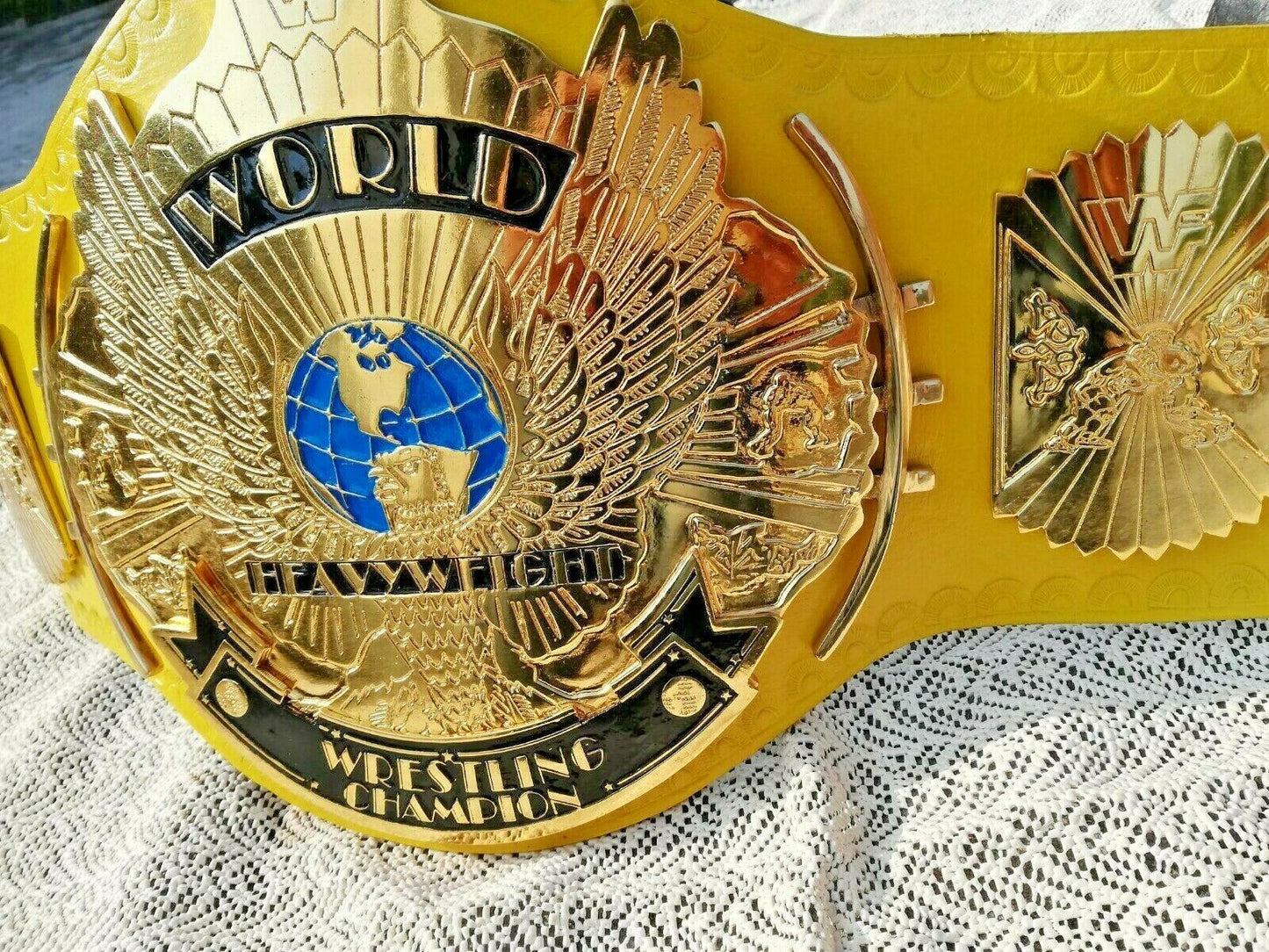 WWF WINGED EAGLE ULTIMATE WARRIOR Zinc Championship Belt